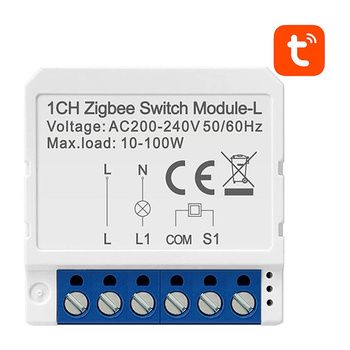 AVATTO INTELIGENTNY PRZEŁĄCZNIK DO TUYA ZIGBEE DOPUSZKOWY MODEL LZWSM16-W1