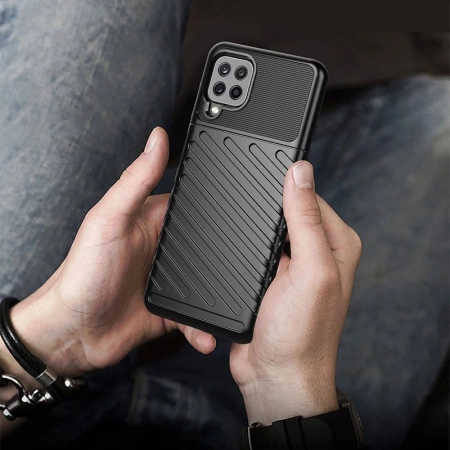 THUNDER CASE ELASTYCZNE ETUI POKROWIEC DO SAMSUNG GALAXY A22 4G WYTRZYMAŁE