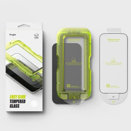 RINGKE SZKŁO HARTOWANE EASY SLIDE 2-PACK DO IPHONE 17 PRO OCHRONA