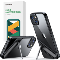 Ugreen LP633 Kickstand Protective Case sztywne etui z żelową ramką i wbudowaną podstawką do iPhone 14 (90924)