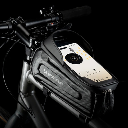 WOZINSKY SAKWA ROWEROWA NA RAMĘ DO TELEFONU PANCERNA 1.7L NAJLEPSZA