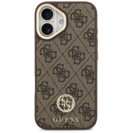 GUESS ETUI 4G STRASS LOGO MAGSAFE DO IPHONE 17 Z SYSTEMEM OCHRONY