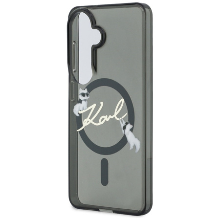 Etui Karl Lagerfeld IML KC Script        MagSafe do Samsung Galaxy S26 czarny
