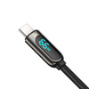 BASEUS KABEL USB DO USB-C DISPLAY 66W DO 1M WYTRZYMAŁY KABEL DO ŁADOWANIA