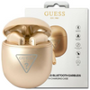 Guess słuchawki Bluetooth GUTWST82TRD TWS + stacja dokująca złoty/gold Triangle Logo