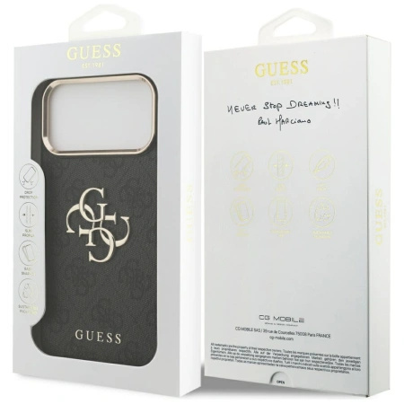 GUESS ETUI CASE POKROWIEC OCHRONNY DO IPHONE 17 PRO MAX 4G BIG CLASSIC