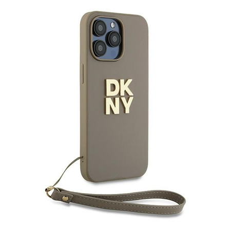 DKNY ETUI HARDCASE DO IPHONE 15 PRO 6.1 Z PASKIEM I WZMOCNIONYM TYŁEM