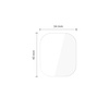 FOLIA HYDROŻELOWA TECH-PROTECT SUPREME SET+ 2-PACK APPLE WATCH 4 / 5 / 6 / SE 1 / 2 / 3 (44 MM) CLEAR