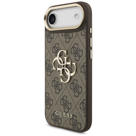 Etui Guess 4G Big 4G Classic Logo do     iPhone Air brązowy złoty