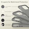 TECH-PROTECT SILICONE DO IPHONE 16 PRO MAX DO MAGSAFE OCHRONA Z SILIKONU