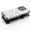 HURTEL HONEYCOMB PANCERNE ETUI DO IPHONE 13 PRO Z ŻELOWĄ RAMKĄ NA TELEFON