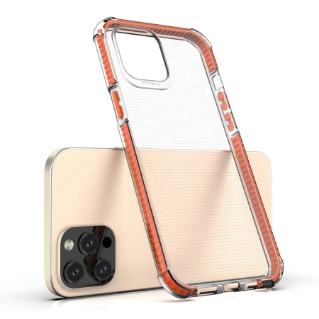 HURTEL SPRING ARMOR POKROWIEC ŻELOWY PANCERNY DO IPHONE 12 MINI Z RAMKĄ