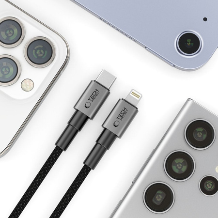 TECH-PROTECT KABEL DO LIGHTNING 27W/3A DO IPHONE 11 12 13 14 15 PRZEWÓD