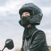 Kominiarka Wozinsky WKM-03B maska na twarz motocykl rower zimowa balaklava - czarna