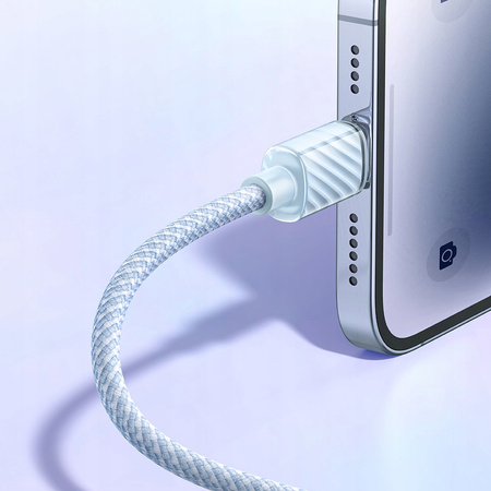 MCDODO ŁADOWARKA KABEL USB-C LIGHTNING DO IPHONE 12 13 14 PRO 2M NIEBIESKI