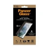 Szkło PanzerGlass E2E Microfracture antybakteryjne na Samsung Galaxy S22 Ultra - z czarną ramką