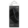 UNIQ pasek Straden Apple Watch Series 4/5/6/7/8/SE/SE2/Ultra 42/44/45mm. Leather Hybrid Strap czarny/black