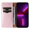 Magnet Strap Case etui do iPhone 12 Pro pokrowiec portfel + mini smycz zawieszka różowy