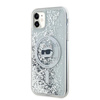 KARL LAGERFELD ETUI LIQUID GLITTER DO IPHONE 11 XR 6.1 CHOUPETTE DO MAGSAFE