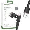 Acefast kabel MFI USB Typ C - Lightning 1,2m, 30W, 3A czarny (C2-01 black)