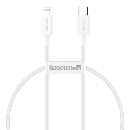 BASEUS KABEL USB-C DO LIGHTNING DO IPHONE 20W 0.25M SZYBKIE ŁADOWANIE
