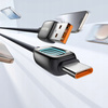 MCDODO KABEL USB-A USB-C SZYBKIE ŁADOWANIE PD 6A 1M CZARNY