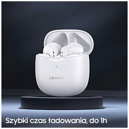 USAMS BEZPRZEWODOWE SŁUCHAWKI BLUETOOTH DO TELEFONÓW ANDROID IPHONE WYGODNE