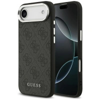GUESS ETUI CASE DO IPHONE 17 AIR MAGSAFE PU CLASSIC LOGO MAGNETYCZNE