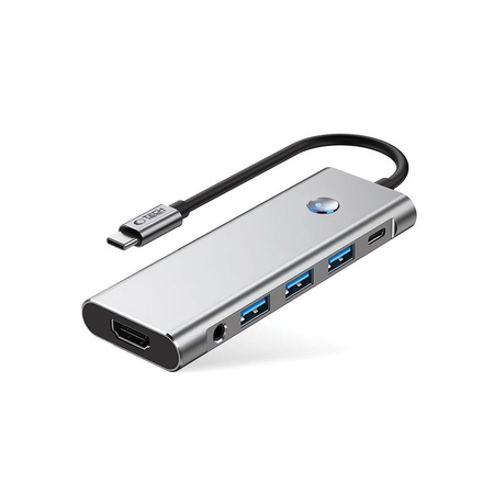 TECH-PROTECT HUB ADAPTER 9IN1 TYPE-C DO LAPTOPA USB3.0 HDMI 4K 60HZ PD100W