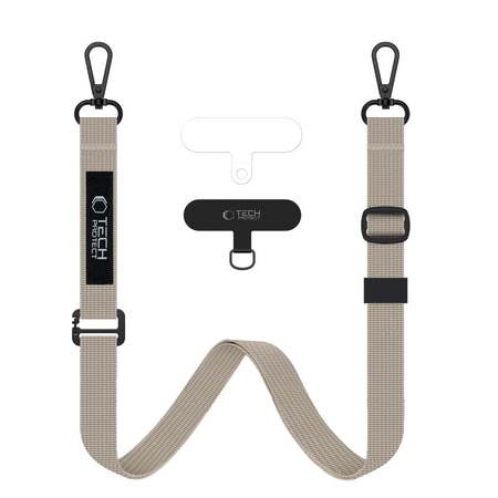 TECH-PROTECT ZAWIESZKA C6S ROPE CROSSBODY DO TELEFONÓW Z WYTRZYMAŁYM PASEM