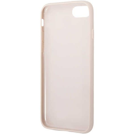 Etui Guess GUHCI8G4GLPI na iPhone 7 / 8 / SE 2020 / SE 2022 - różowe 4G Stripe Collection