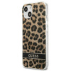 Guess GUHCP13SHSLEOW iPhone 13 mini 5,4" brązowy/brown hardcase Leopard