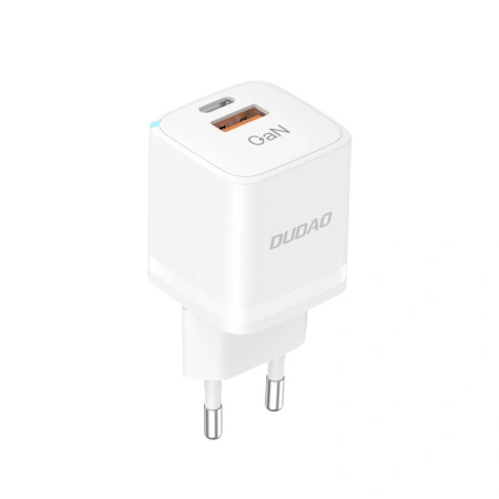 DUDAO ŁADOWARKA SIECIOWA GAN 33W PPS USB C/USB DO TELEFONÓW SZYBKIE