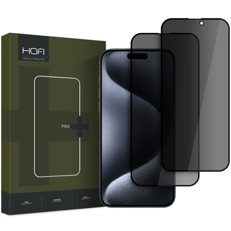 HOFI SZKŁO PRYWATYZUJĄCE ANTI SPY GLASS PRO+ DO IPHONE 16 PRO MAX 2