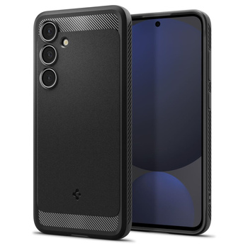 SPIGEN POKROWIEC RUGGED ARMOR DO SAMSUNG GALAXY S24 FE OCHRONA MATTE BLACK