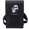 Karl Lagerfeld Torebka KLWBSAKCPMKczarny/black Saffiano Karl & Choupette