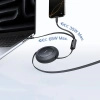 Kabel zwijany Baseus Free2Pull Mini 100W 3w1 USB-C - 2xUSB-C 1.2m - czarny