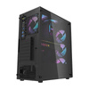DARKFLASH OBUDA KOMPUTEROWA DK351 DO ATX Z CHŁODZENIEM RGB I WENTYLATORAMI