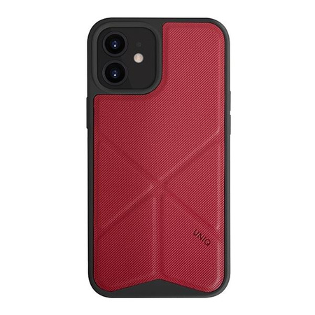 UNIQ etui Transforma iPhone 12 mini 5,4" czerwony/coral red
