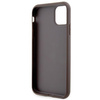 Etui Guess GUHCN61P4SNW na iPhone 11 / Xr - brązowe 4G Stripe