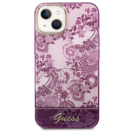 Guess GUHCP14MHGPLHF iPhone 14 Plus 6,7" fuksja/fuschia hardcase Porcelain Collection