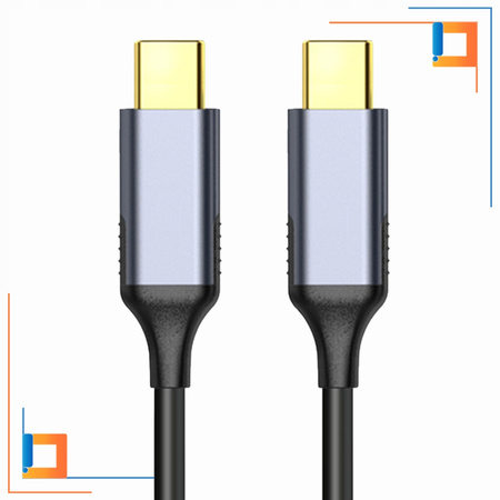 CO2 KABEL USB-C SZYBKIE ŁADOWANIE THUNDERBOLT 3 20GBPS 100W USB TYP C 4K 1M