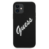 Guess GUHCP12SLSVSBW iPhone 12 mini 5,4" czarno biały/black white hardcase Silicone Vintage