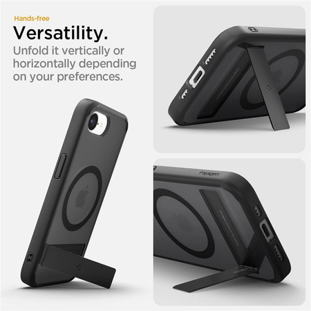 Spigen Ultra Hybrid S MagSafe, frost black - iPhone 16e