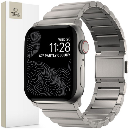 TECH-PROTECT PASEK STEELBAND DO APPLE WATCH 6 7 8 9 10 SE ULTRA 1 2 44 45