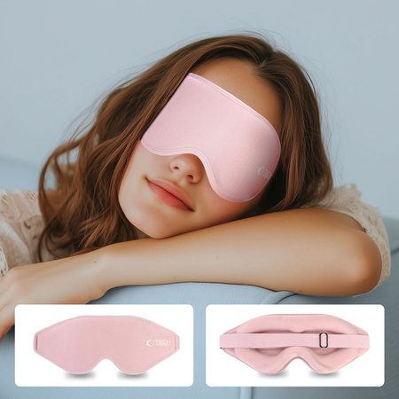 TECH-PROTECT MASECZKA DO SPANIA EYESHADY OCHRONNA DO SEN BABY PINK KOMFORT