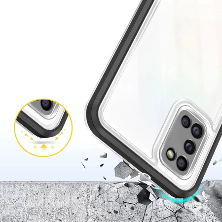 HURTEL ETUI POKROWIEC CLEAR DO SAMSUNG GALAXY A03S 166 OCHRONNE Z RAMKĄ