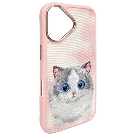 NIMMY ETUI IPHONE 16 6.1 BIG EYED PET 2.0 CAT DO APPLE IPHONE 16 ORYGINALNE