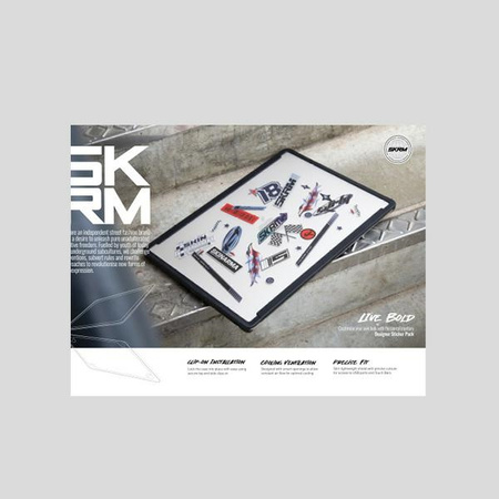 Skinarma etui Henko MacBook Air 13 (M3-M2) przezroczysty/frost clear