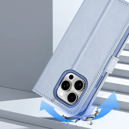 DUX DUCIS ETUI DO IPHONE 15 PRO Z PEWNOŚCIĄ MAGNETYCZNEGO ZAMKNIĘCIA